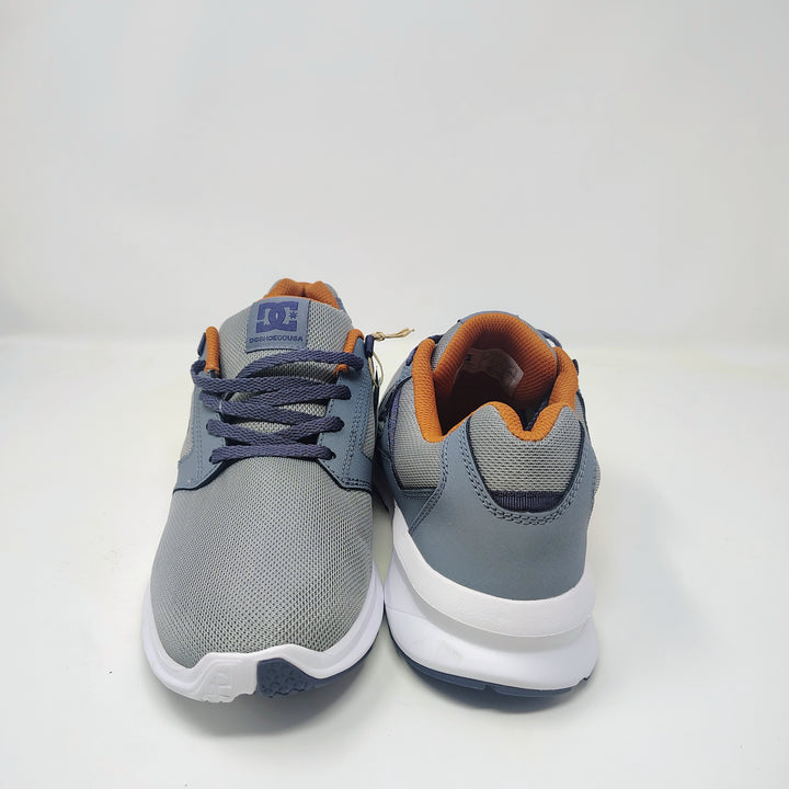 DC Men's Skyline Lightweight Shoes in the Grey/Blue/Grey colorway size 9.5