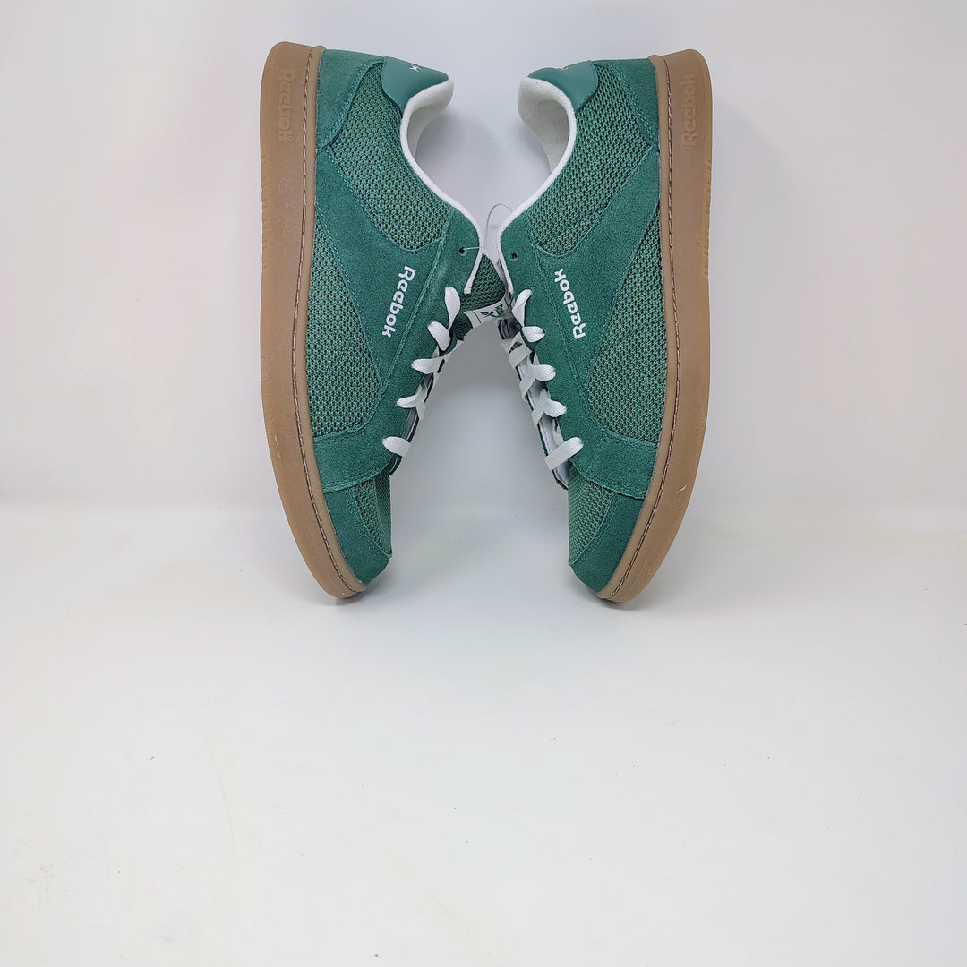 Reebok low top green sneakers Green/Brown/ White