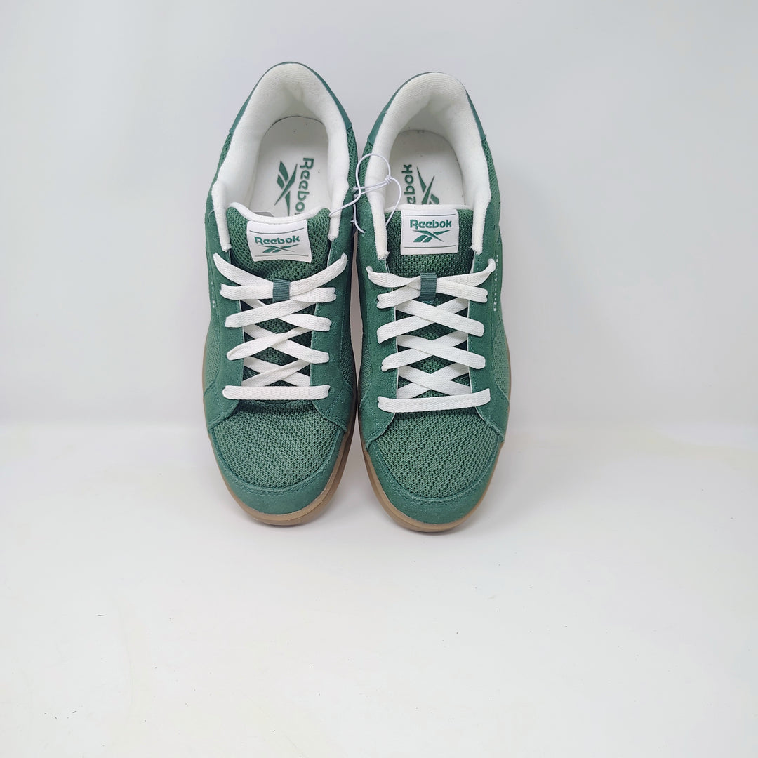 Reebok low top green sneakers Green/Brown/ White