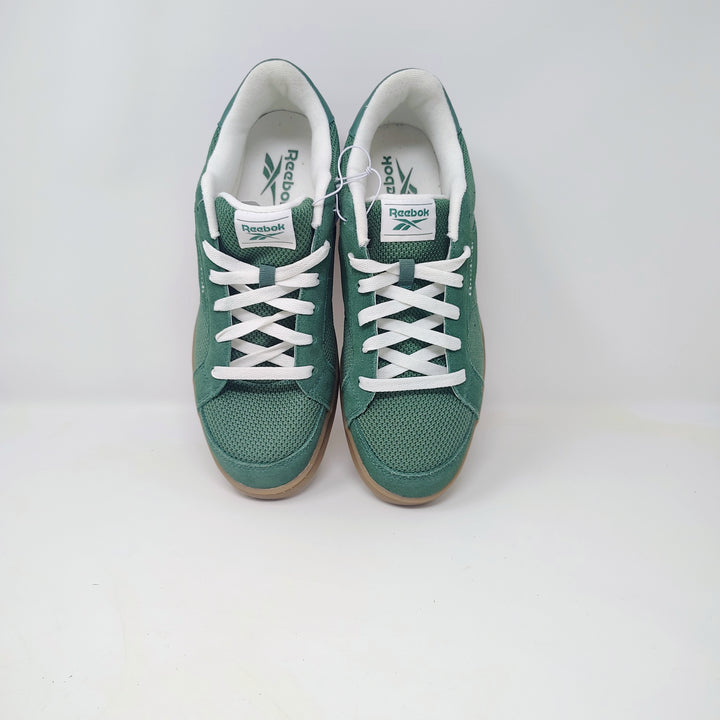 Reebok low top green sneakers Green/Brown/ White