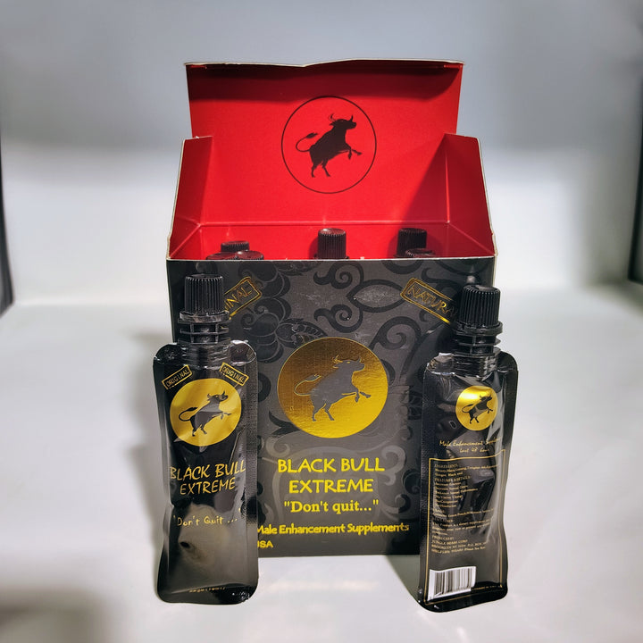Honey-Based Supplement – Black Bull, 12 Count Display