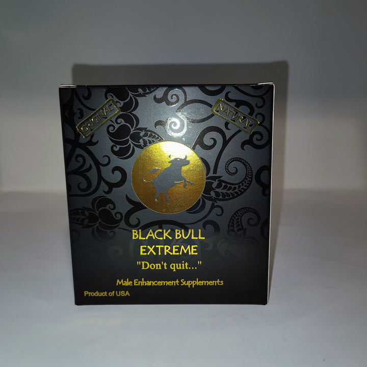 Honey-Based Supplement – Black Bull, 12 Count Display