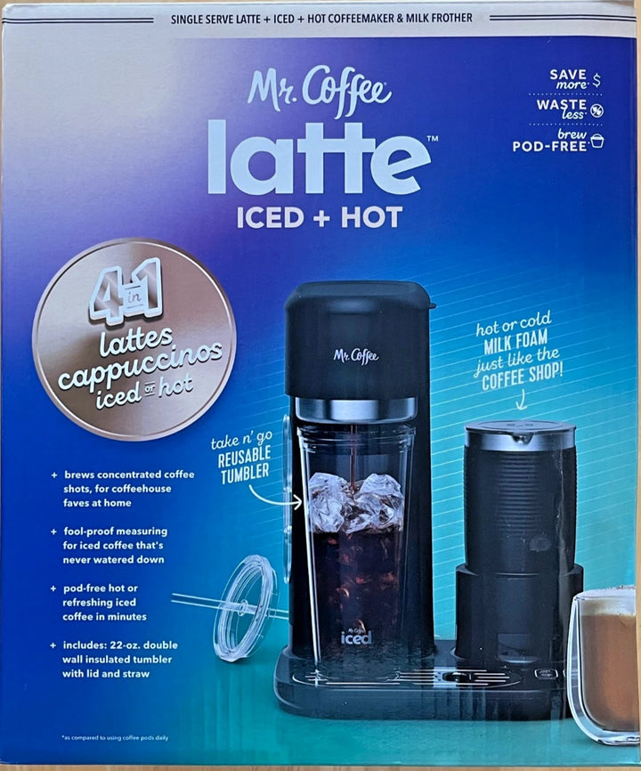 Mr. Coffee Latte Iced + Hot