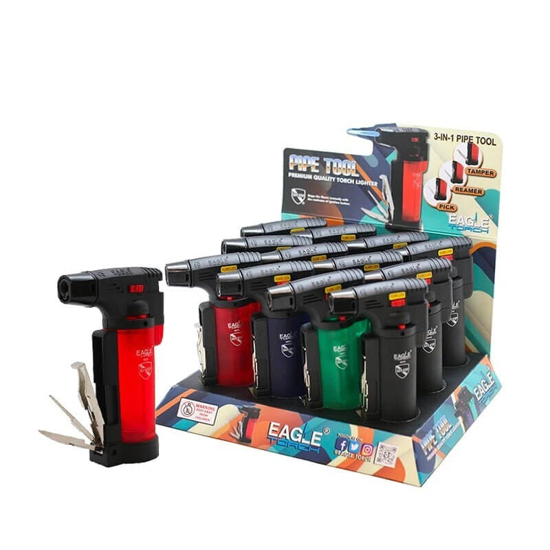 Eagle Torch Lighter with Pipe Tool