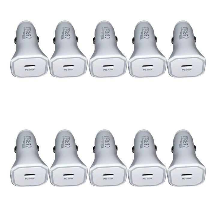 Type-C Car Adapter 20 Watts