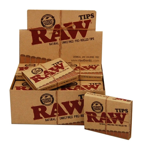 Raw Tips 20ct Display