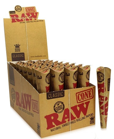 Raw Cone 32ct Display