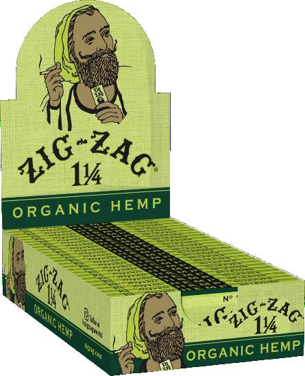 Zig Zag Organic Hemp 1 1/4 24ct