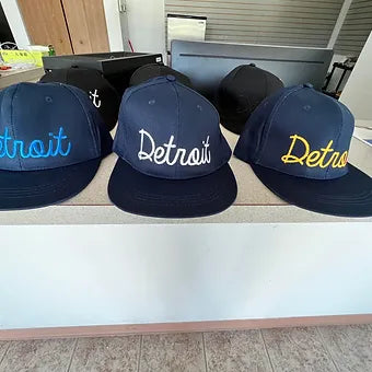 Detroit Flat Caps 12-Pack