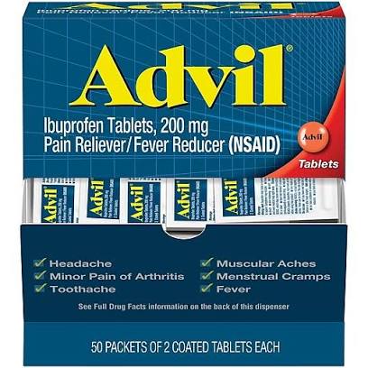 Advil 50ct 2pk